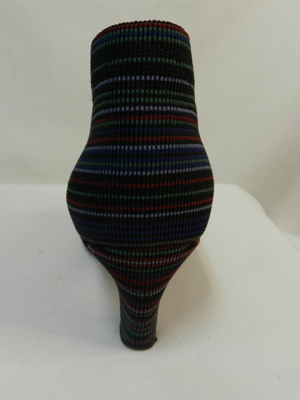 United Nude Stretch Striped heels pumps shooties ankle Size Sz 38 US 8 - Picture 11 of 14